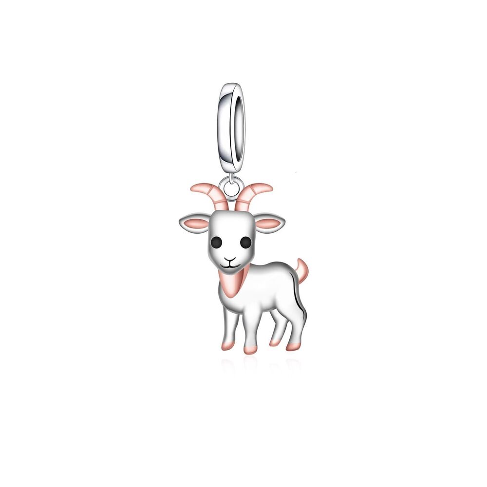 3361 Animal Charm Beads for Jewelry Making - 925 Sterling Silver Western